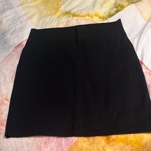 Stretch mini skirt